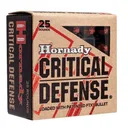 Hornady Critical Defense Handgun Ammo .380 ACP 90 gr FTX 1000 fps 25/ct - Hornady
