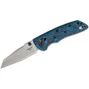 Hogue Deka ABLE Lock Folder: 3.25" Wharncliffe Blade - Tumbled Finish, G-Mascus Blue Lava G10 Frame - Hogue-Knife