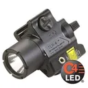 Streamlight TLR-4 Compact Rail Mounted Tactical Light with Integrated Red Aiming Laser - Streamlight