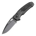 Hogue K320 Nitron Manual Folder 3 1/2" Drop Point Blade Black - Hogue-Knife