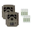 Moultrie Micro-321 Kit 2 Pack Camera Kit Tan 32MP - Moultrie