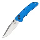 Hogue Deka Manual Folder Knife 3 1/4" Clip Point Blade Blue and Silver - Hogue-Knife