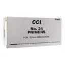 CCI Standard Primers #34 (Large) 7.62mm Military / NATO Sensitivity 1000/ct - Cci
