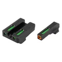 Truglo TFX Pro Tritium/Fiber-Optic Day/Night Sights Fit Sig Sauer #8 front / #8 rear - Orange Outline Front/Rear Green - Truglo