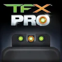 Truglo TFX Pro Tritium/Fiber-Optic Day/Night Sights - Walther PPS (Except M2) - Orange Outline Front/Green Rear - Truglo