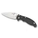 SPYDERCO MANIX2 BLACK G10 PLAINEDGE - Spyderco