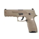 Sig Sauer P320 .177 cal CO2-Powered ASP Air Pistol w 30/rd Belt Magazine 12 Gram CO2 Cartridge - Coyote - Sig-Sauer
