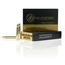 Weatherby Unprimed Brass Rifle Cartridges 20/ct  .338-.378 Wby - Weatherby