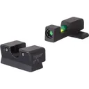 Trijicon DI Night Sight Set Green with Black Outline Front and Rear for Springfield Armory XD-S and XD-E - Trijicon