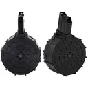 Promag Akdal MKA 1919 Drum Shotgun Magazine Black Polymer 12 ga 2-3/4" 20/rd - Promag
