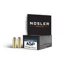 Nosler ASP Handgun Ammo 9mm Luger 124 gr JHP 1150 fps 20/ct - Nosler