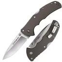 Cold Steel Code-4 Spear Point Lockback Knife Gray - 3-1/2" Blade Satin - Cold-Steel