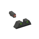 Meprolight ML41221 Hyper-Bright Orange Ring Front/Green Rear Sights for Kimber 1911 Wedge Models - Meprolight