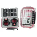 Burris Steel XTR Signature Scope Ring Set with Pos-Align Offset Inserts 30mm 1.25" Height - Matte - Burris