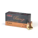 PMC Bronze Handgun Ammunition .25 ACP 50 gr FMJ 750 fps 50/ct - Pmc