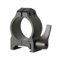 Warne 2-Piece Maxima QD Scope Ringmounts with Grooved Receiver - Ruger 77, M77 Hawkeye, 1", Medium, Matte - Warne