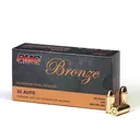 PMC Bronze Handgun Ammunition .32 ACP 60 gr JHP 980 fps 50/rd - Pmc