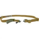 VICKERS 2-TO-1 SLING RED SWIVEL VERSION  NYLON ADJUSTER & HDW COYOTE BR - Blue-Force-Gear