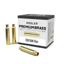 Nosler Unprimed Brass Rifle Cartridge Cases .338 RUM 25/ct - Nosler
