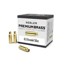 Nosler Unprimed Brass Rifle Cartridge Cases 6.5mm Grendel 50/ct - Nosler