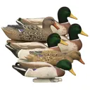 Higdon Outdoors Magnum Mallard Flocked Heads 6pk - Higdon-Outdoors