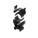 Burris Steel XTR Signature Scope Ring Set with Pos-Align Offset Inserts 1" 1.25" Height - Matte - Burris