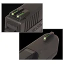 Truglo TFO Tritium/Fiber-Optic Day/Night Sights Fit Glock 20, 21, 25, 28, 29, 30, 31, 32, 37, 40, and 41 - Front Green/Rear Green - Truglo