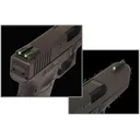 Truglo TFO Tritium/Fiber-Optic Day/Night Sights Fit Novak 1911 .260/.450 Front/Rear Green - Truglo