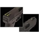 Truglo TFO Tritium/Fiber-Optic Day/Night Sights Fits Novak 1911 .260/.500 - Front Green/Rear Yellow - Truglo