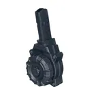 Promag Handgun Drum Magazine Fits GLOCK 42 .380 ACP - Black Polymer 32/rd - Promag