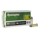 Remington UMC Handgun Ammunition .38 Spl 158 gr LRN 755 fps 50/ct - Remington