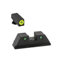 Ameriglo Glock Trooper Night Sight Set MOS Compatible For Glock 17,19, 22, 23, 24, 26, 27, 33, 34, 35 Gen 1-4 - Ameriglo