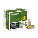 Remington UMC Handgun Ammunition 9mm Luger 115 gr. FMJ 1145 fps 250/ct - Remington