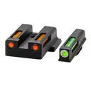 HIVIZ LiteWave H3 sight Orange/Green LitePipe/White front ring fits S&W M&P EZ380 - North-Pass