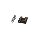 HIVIZ LiteWave H3 sight Orange/Green LitePipe/White front ring fits Glock Models Chambered in 9mm Luger, 40 S&W, and .357 Sig - North-Pass