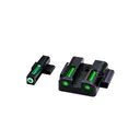 HIVIZ LiteWave H3 sight Green LitePipe/White front ring fits S&W Shield models - North-Pass