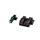 HIVIZ LiteWave H3 sight Orange/Green LitePipe/White front ring fits S&W Shield models - North-Pass