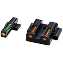 HIVIZ LiteWave H3 sight Orange/Green LitePipe/Orange front ring fits S&W Shield models - North-Pass