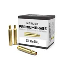 Nosler Unprimed Brass Rifle Cartridge Cases .270 Win 50/ct - Nosler