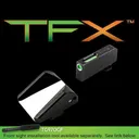 Truglo TFX Tritium Fiber Optic XTREME Handgun F.A.S.T. Sights Fit Glocks Except 42/43 & M.O.S. - F.A.S.T Rear Sight / TFX Front Sight - White - Truglo