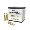 Nosler Unprimed Brass Rifle Cartridge Cases .22-250 Rem 50/ct - Nosler