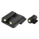 Truglo Tritium Pro Night Sights Fit S&W Bodyguard .380 - White Outline Front/Green Rear - Truglo