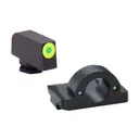 Ameriglo Ghost Ring Night Sight Set for Glock Models 17.19.26 - Green Outline - Ameriglo