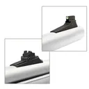 TruGlo TFX Pro Remington Tritium Fiber/Optic Shotgun Sight - White Ring - Truglo