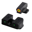 Truglo Tritium PRO Glock 17 19 22 23 24 26 27 33 34 35 3 & 39 MOS LOW Set Orange - Truglo