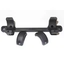DNZ Game Reaper Browning X Bolt Rifle Scope Receiver Mount 30mm High L/A - Black - Dnz