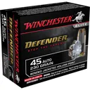 Winchester PDX1 Defender Handgun Ammunition .45 ACP 230 gr. JHP 920 fps 20/ct - Winchester