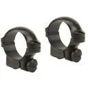 Leupold 2-Piece Solid Steel Ringmounts - Ruger No. 1 & .77/22 1", Low, Gloss Black - Leupold