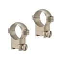 Leupold 2-Piece Solid Steel Ringmounts - Sako 1", High, Silver - Leupold