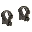 Leupold 2-Piece Solid Steel Ringmounts - Sako 1", Medium, Matte Black - Leupold